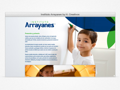 Instituto Arrayanes hcreativos presite school web
