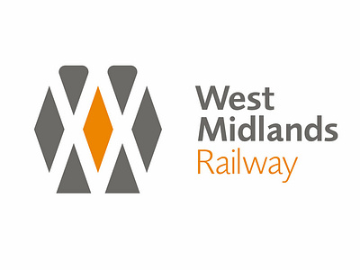 West Midlands Railway Logo branding design graphic design icon logo public transport railway railway logo train transport type vector