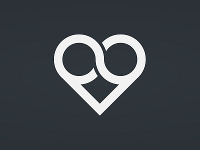 Vidacle Logo heart infinty logo vidacle