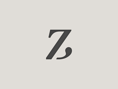 Z Logo comma logo mark quotation z