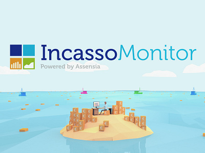 Screenshot Incasso Monitor Animation 3d animation cinema4d sea