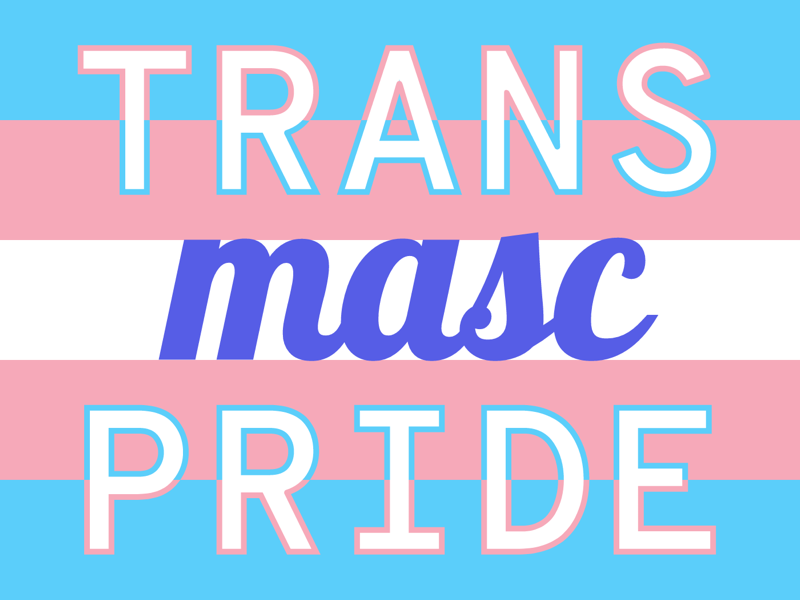 Transmasc Pride gravit designer vector illustration trans flag trans pride nonbinary transmasculine trans man transgender trans happy pride month pride month happy pride pride
