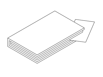 Book wireframe