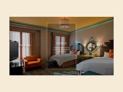 Hotel Icon Hover Effects user experience user experience design user interface user interface design ux ui web web design