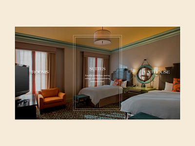 Hotel Icon Hover Effects