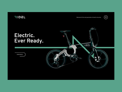 eBike Homepage Concept