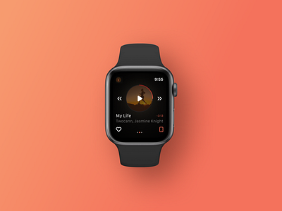 Apple Watch Music Player Concept