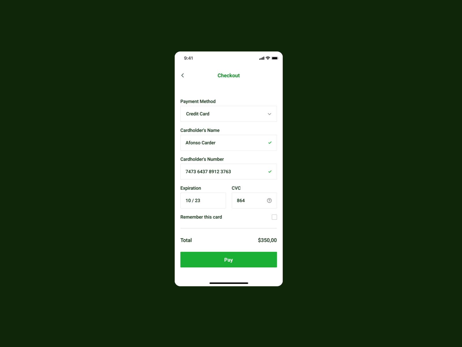 Flash Message animation app card dailyui feedback flashmessage motion payment principle simple ui