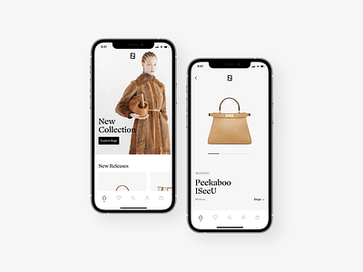 Fendi - Concept app concept dailyui design ecommerce fendi pdp ui ux