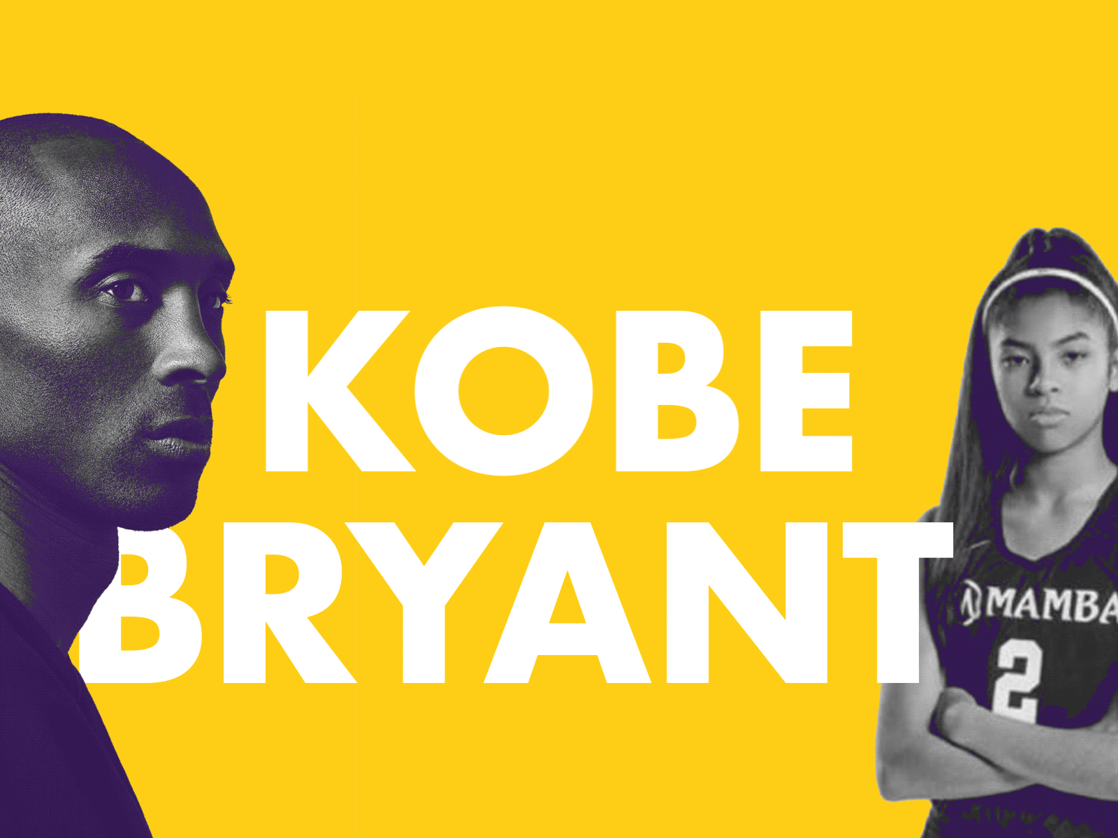 KOBE + GIGI animation basketball gigi gigital art illustration kobe kobe bryant nba type animation type design typography typography art