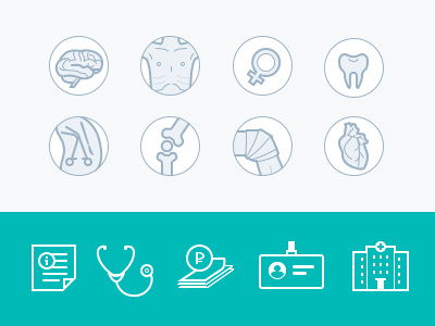 medical portal body clinic doctor icon med medical site web