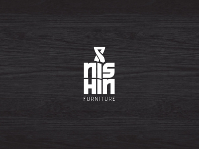 Nishin furniture adobe illustrator brand and identity design logo logotype