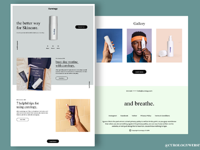 Curology Skincare Redesign