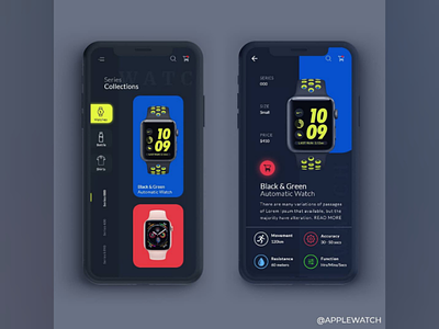 A Redesign for a WristWatch App.