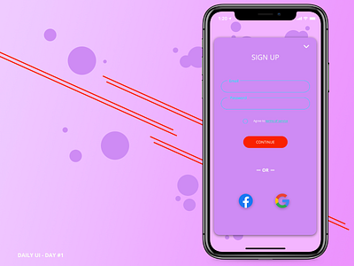 Sign Up - Daily UI  #1