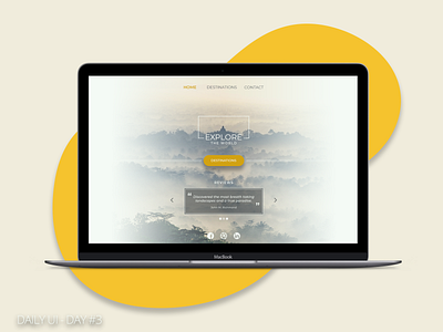 Landing Page - Daily UI #3 dailyui photoshop ui design webdesign