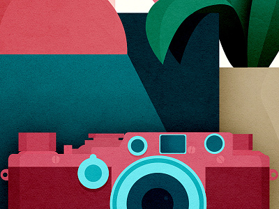 Leica camera illustration