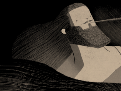 Snippet of my 'Old and New project' submission illustration