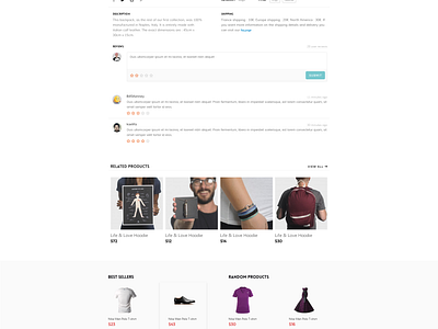 Ecommerce Product Page by Vivek Ravin on Dribbble