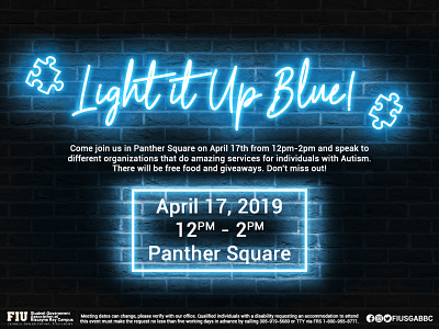 Light it Up Blue!