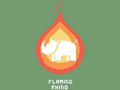 Flaming Rhino