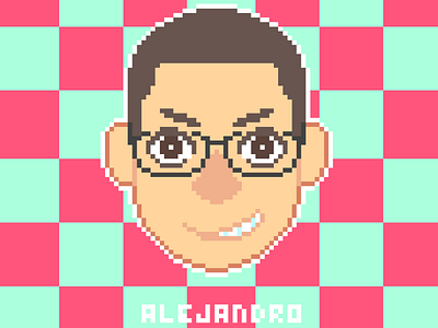 Alejandro's Pixel Portrait