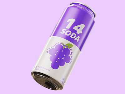 Grape 14 (ジューシー) Soda