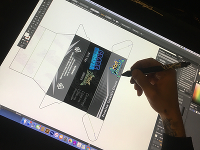 Packaging In Progress brander branding california cannabis cbd designer dribbler illustrator mmj package package design packaging thc