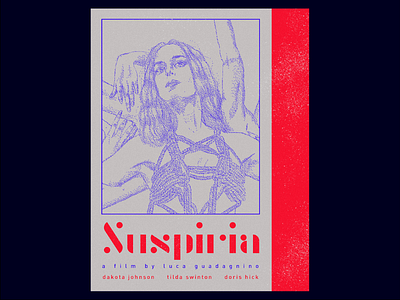 Suspiria branding design film filmposter icon illustration illustrator layout lettering minimal movieposter poster type typography