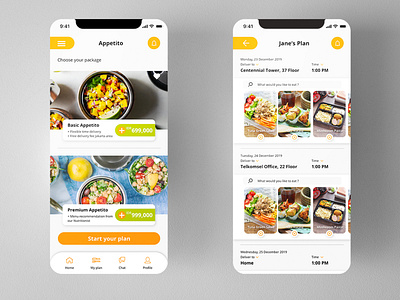 Appetito - Healthy Catering Apps