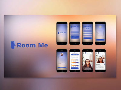 Roommate Matching Application Design app design application design housemate icon roommate roommates suitemate ui user experience user interface ux