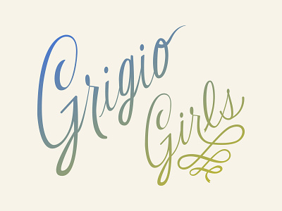 30 Days of Songs > #8 > Grigio Girls graphic design lady gaga lettering vector