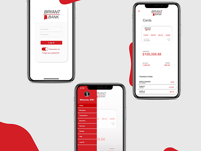 Banking app re-design app design ui ux