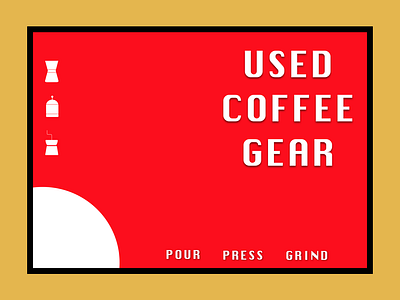 Used Coffee Gear