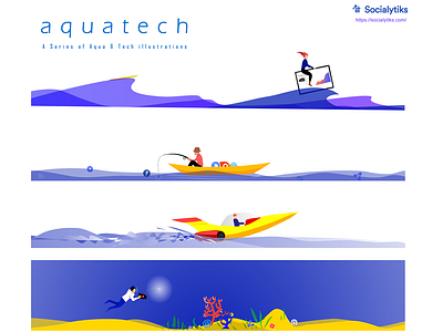 Aquatech Web illustrations