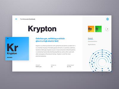 Krypton app flat landing mobile responsive simple startup web