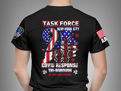 COVID Response Team Task Force 9 T-shirt Design
