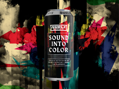 SOUND INTO COLOR beer branding brewery can design craft beer design label design minneapolis minnesota package design synesthesia