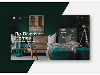 Furniture Landing Page "Furlenco"