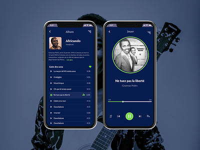 Music app adobe dimension adobexd app design designer music music app playlists ui