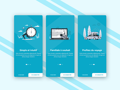 Onboarding UI app designer figma mobile onboarding travel ui uidesign web webdesign