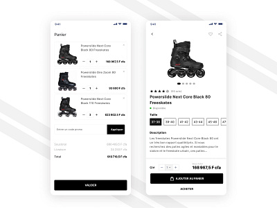 E-commerce UI Cart Checkout