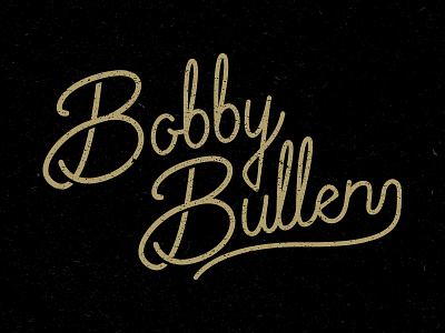 Logo Concept black gold logo personal script