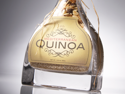 Mediterranean Quinoa label package type