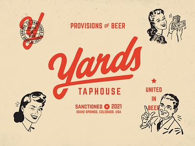 Yards Taphouse Branding