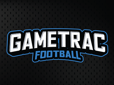 Gametrac Logo athletic football illustrator logo logo design logos sports sports branding sports logo