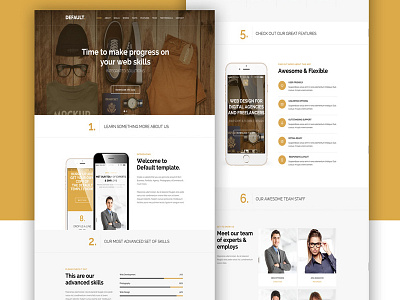 Default – Agency Website Template app business corporate creative design online shopping store web