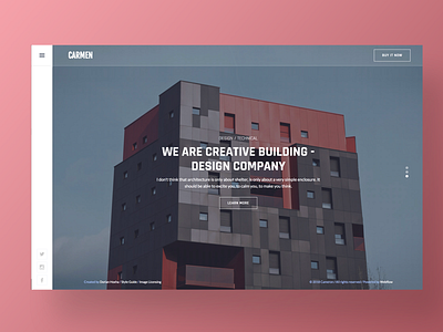 Carmen – Architecture Website Template