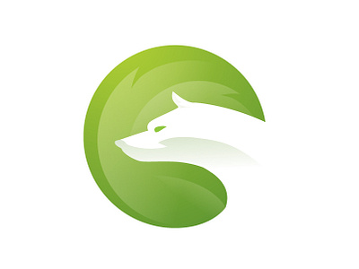 Green Wolf agency app brand branding corporate design earth green icon identity ilustration logo logo design logotype typography ui vector