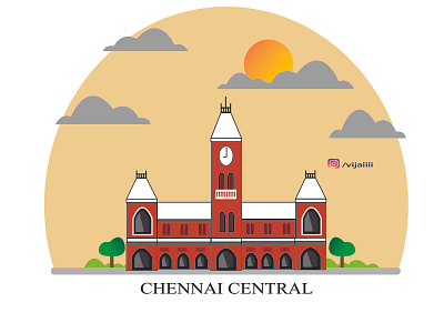 Chennai Central Railway Station